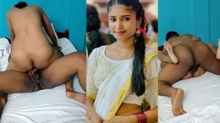 Telugu Wife Threesome Sex – Infront of Husband Leaked Mms